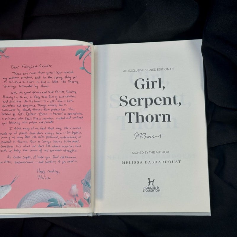 Girl, Serpent, Thorn (Fairyloot Exclusive Edition)