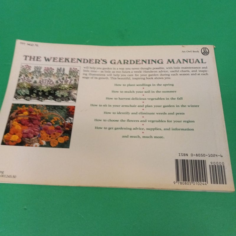 The Weekender's Gardening Manual