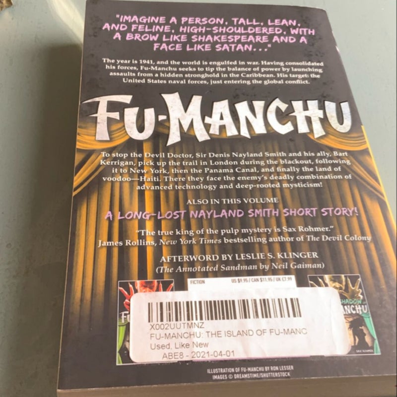 Fu-Manchu: the Island of Fu-Manchu