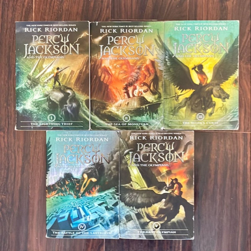 Percy Jackson and the Olympians SERIES/BUNDLE/SET