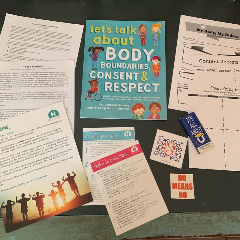 Let's Talk about Body Boundaries, Consent and Respect Little Justice Leaders Activity Pack