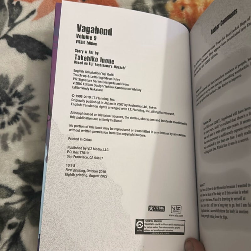 Vagabond (VIZBIG Edition), Vol. 9