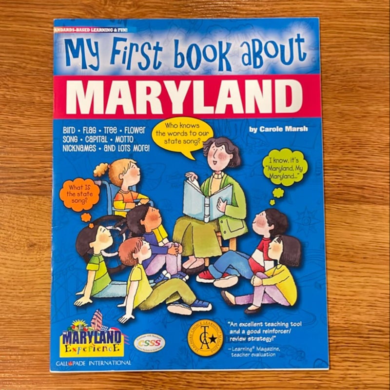 My First Book About Maryland