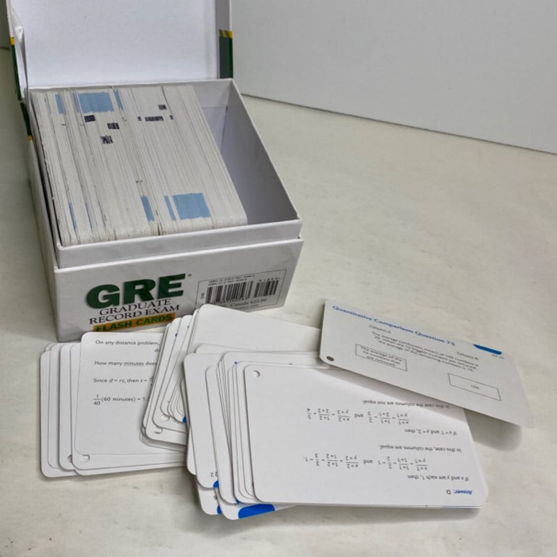 Barron's GRE Flash Cards