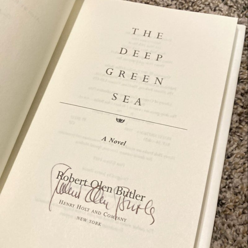 The Deep Green Sea (signed)