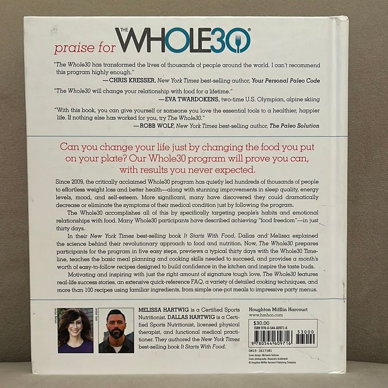 The Whole30: The 30-Day Guide to Total Health and Food Freedom: Hartwig  Urban, Melissa, Hartwig, Dallas: 9780544609716: : Books