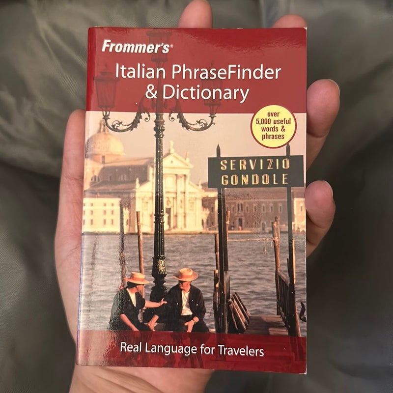 Frommer's Italian PhraseFinder & Dictionary