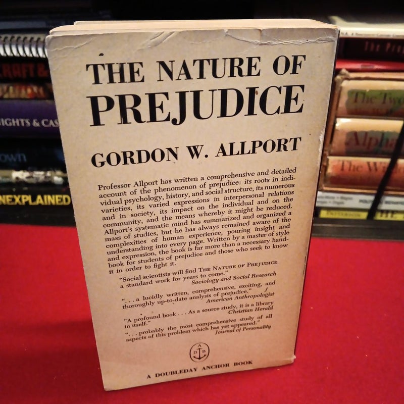 The Nature of Prejudice