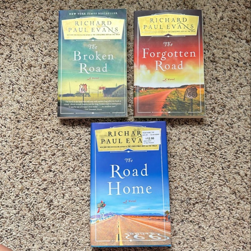 The Broken Road Series 3 book set 