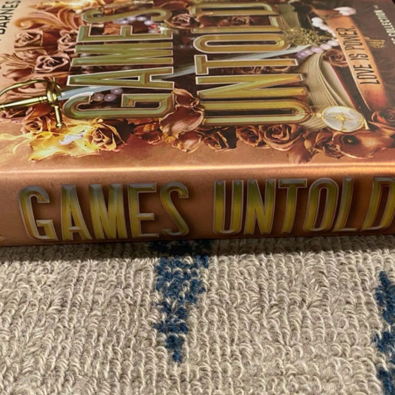 Signed - Games Untold from The Inheritance Games Series