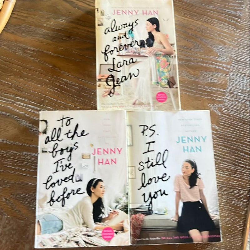 To All the Boys I've Loved Before complete collection 