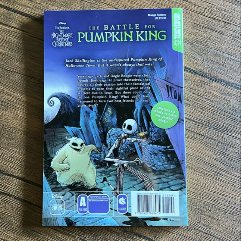 Disney Manga: Tim Burton's the Nightmare Before Christmas - the Battle for Pumpkin King