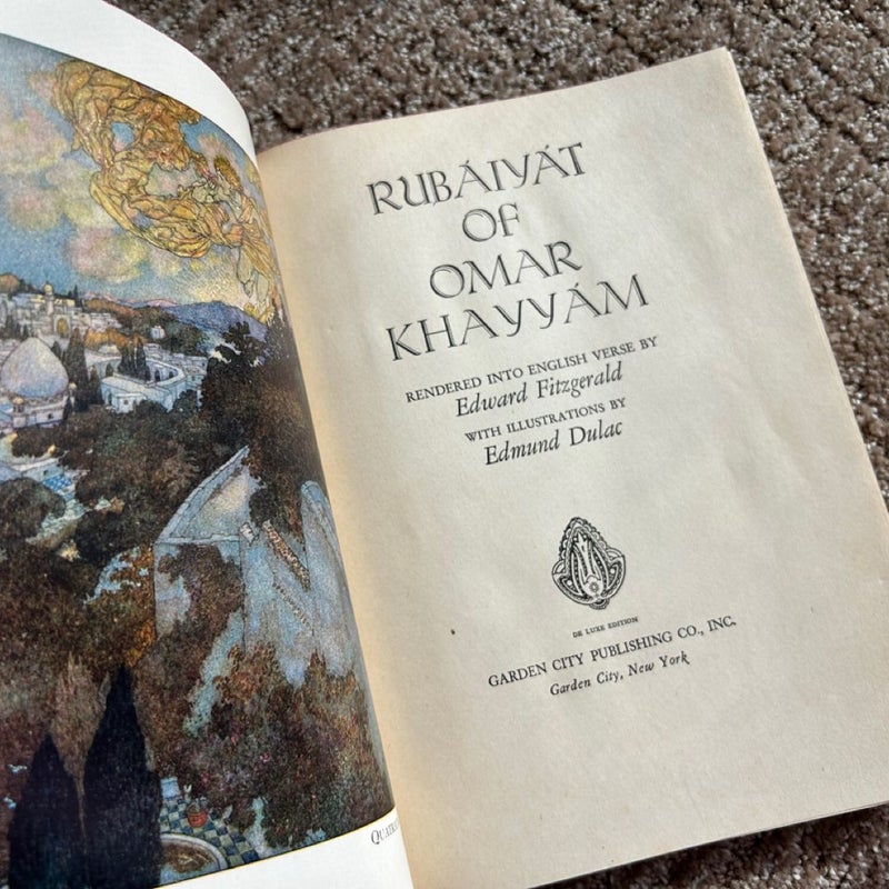 Rubáiyát of Omar Khayyám Rendered into English