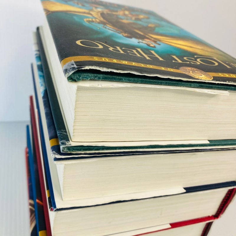 The heroes of Olympus hardback set