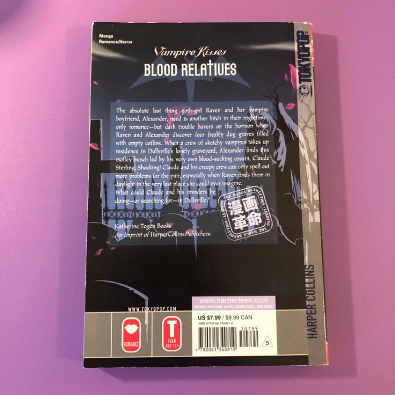 Vampire Kisses: Blood Relatives, Volume I