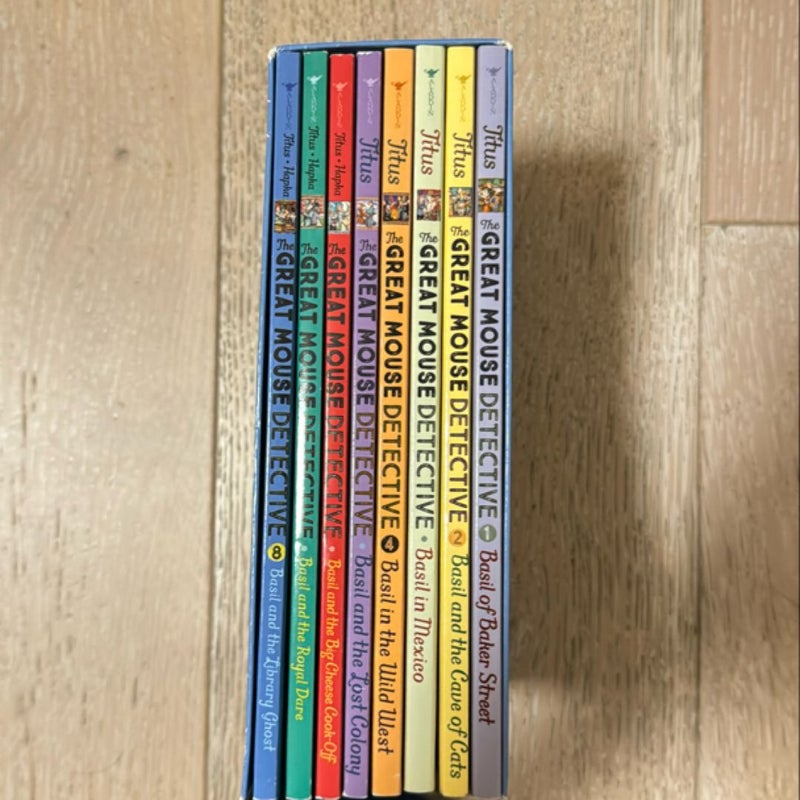 The Great Mouse Detective Mastermind Collection Books 1-8 (Boxed Set)