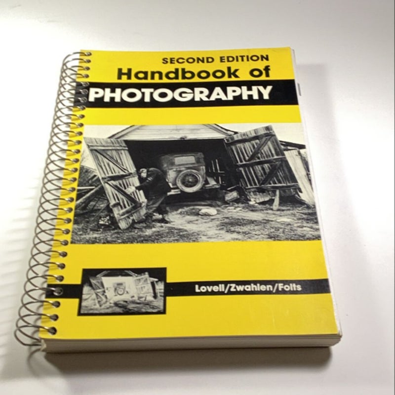 Handbook of Photography