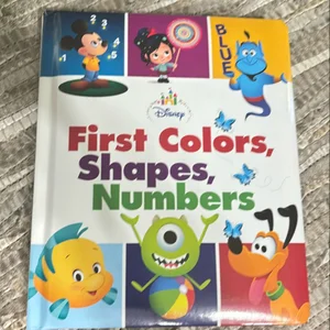 Disney Baby First Colors, Shapes, Numbers