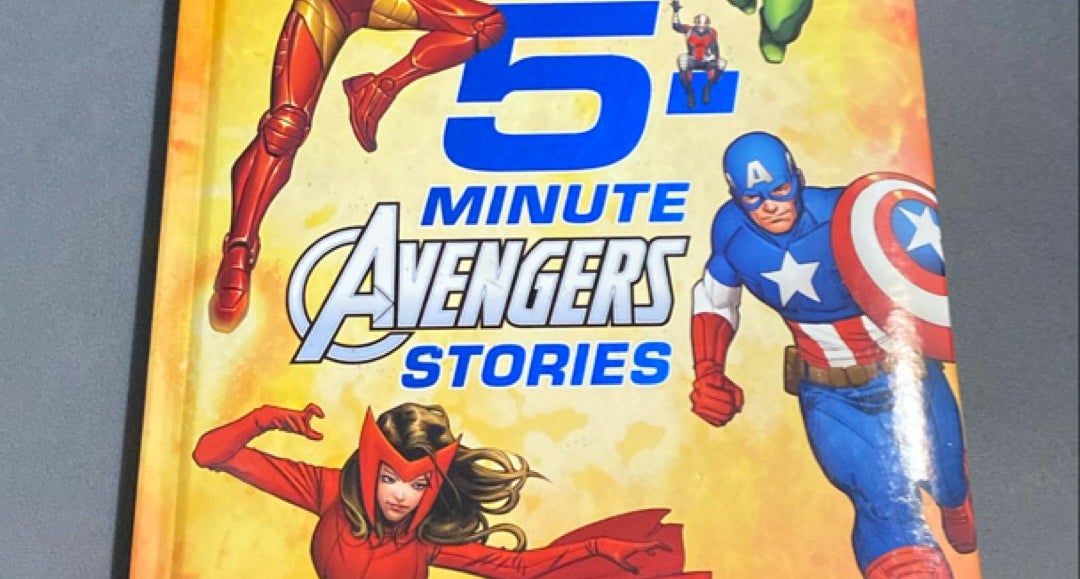 Marvel 5-Minute Avengers Stories Hardcover, Ages 3+ Marvel