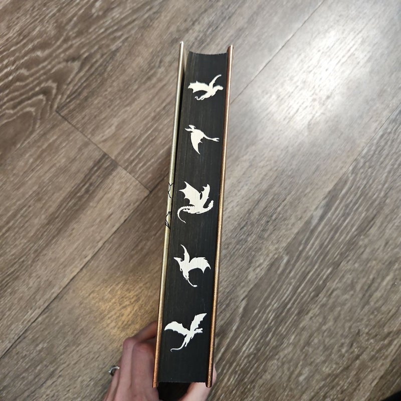 Fourth Wing (first edition, sprayed edges)