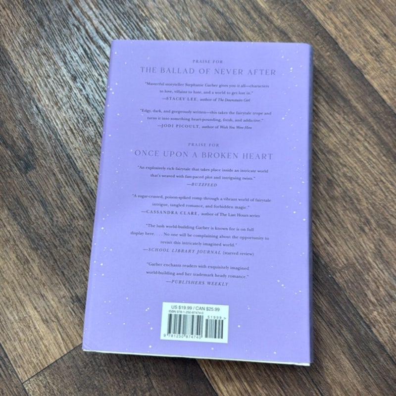 B&N Signed exclusive edition The Ballad of Never After 