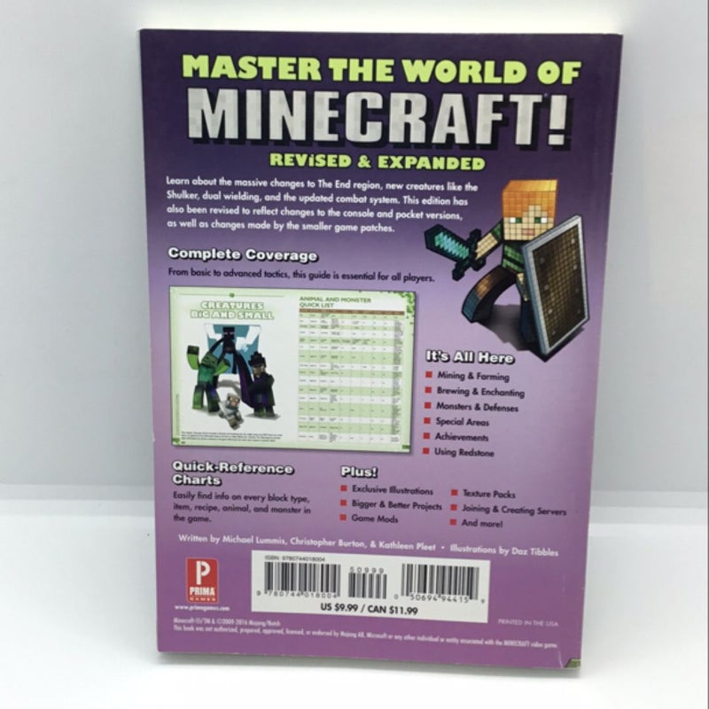 Mastering Minecraft, third edition.