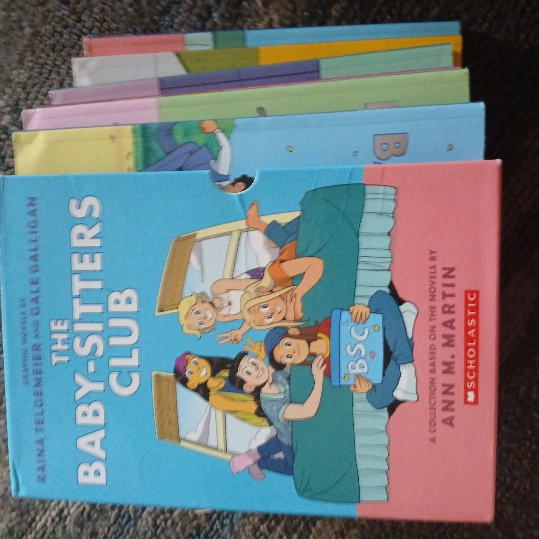 The Baby-Sitters Club Graphic Novels #1-7 Full-Color Edition