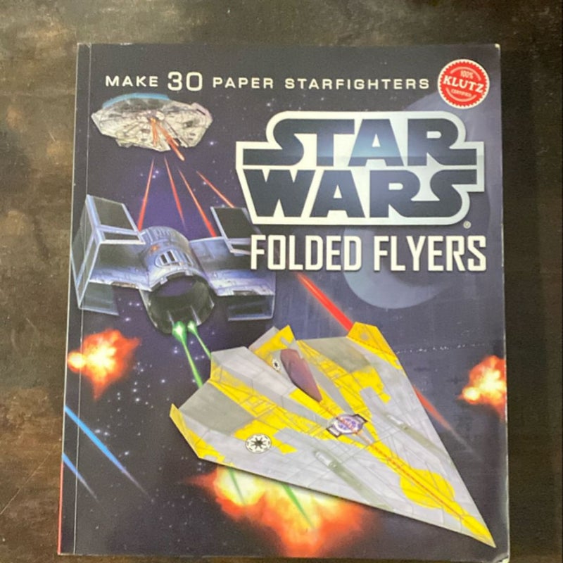 Star Wars Folded Flyers