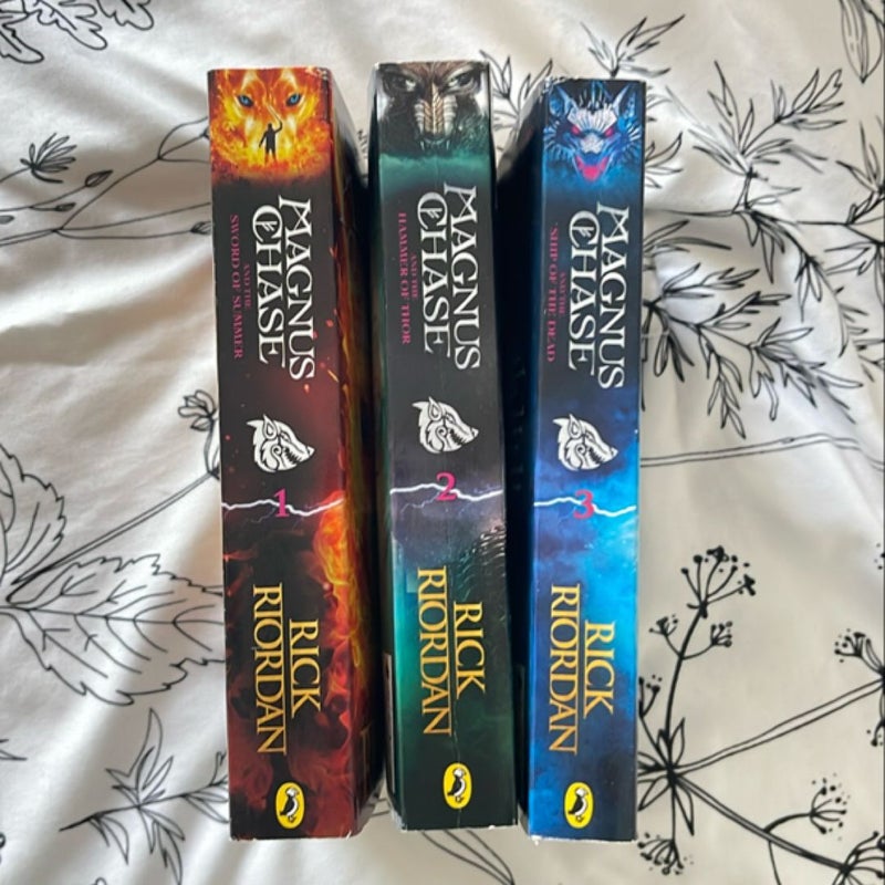 Magnus Chase~ Books 1-3