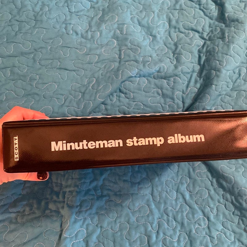 Vintage Minuteman Stamp Album