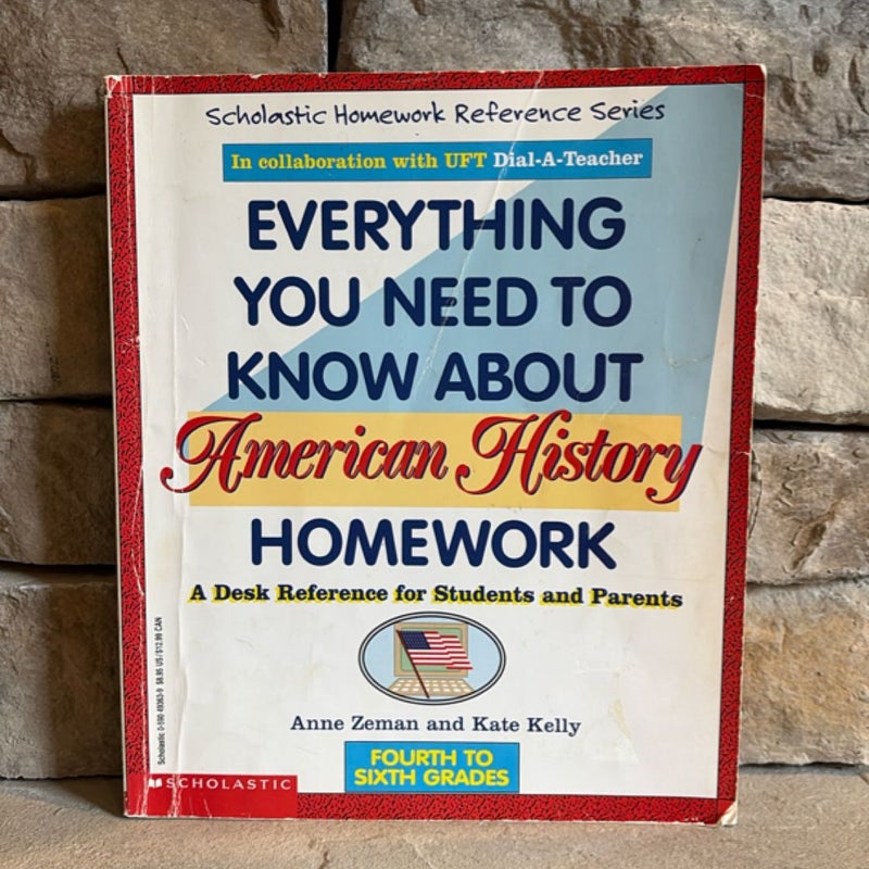 Everything You Need to Know about American History Homework
