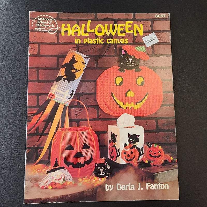 Halloween in Plastic Canvas