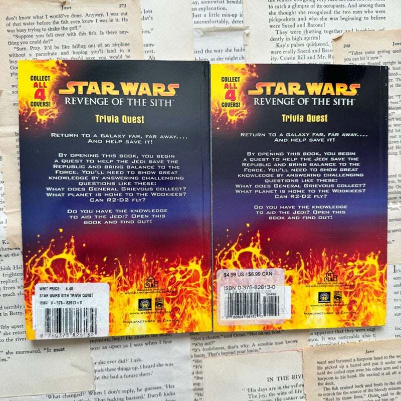 Star Wars Trivia Books