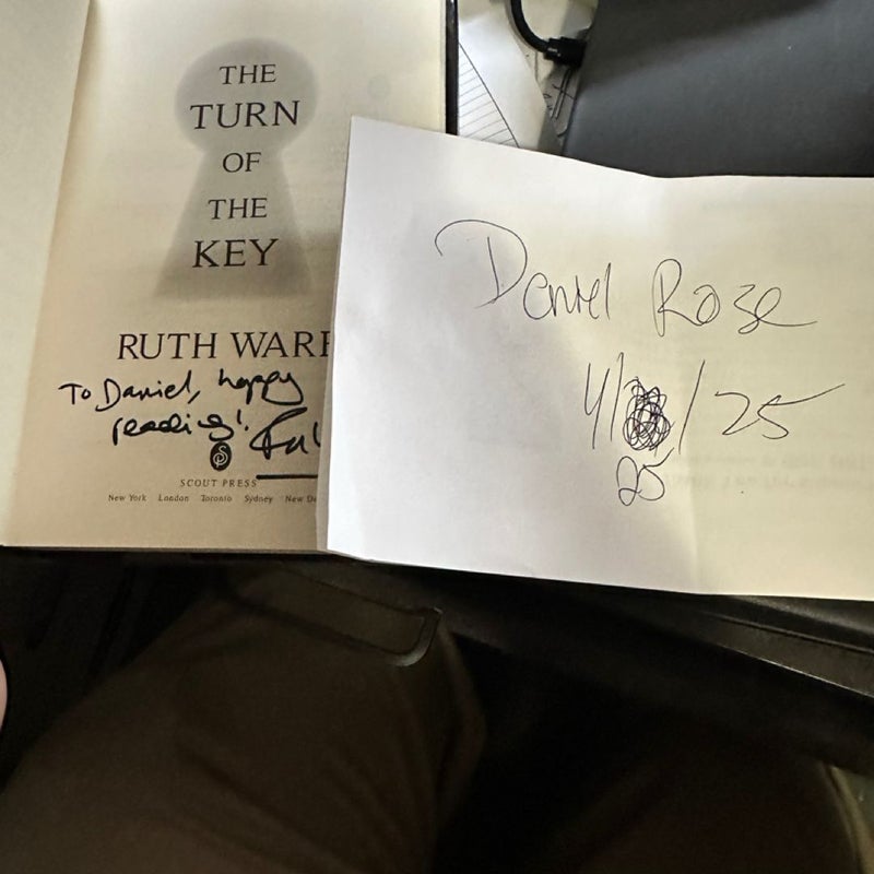 Lot of Ruth Ware Books all SIGNED