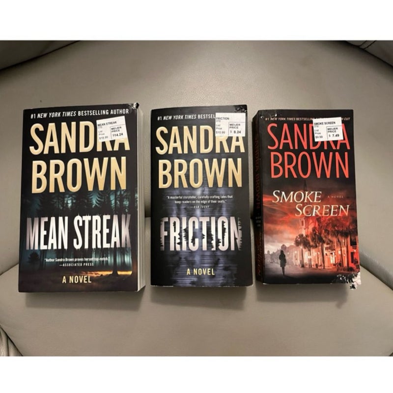 Sandra Brown Books (3)