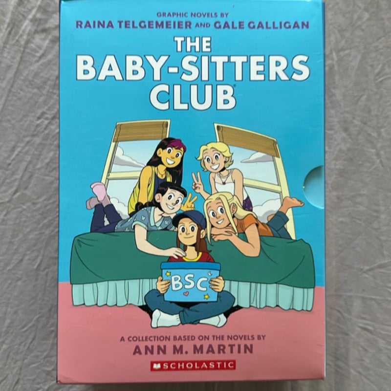 The Baby-Sitters Club Graphic Novels #1-7 Full-Color Edition