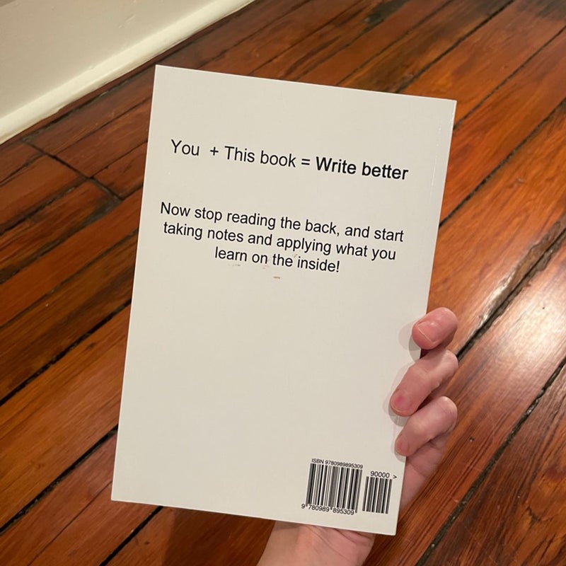 This Book Will Teach You How To Write Better