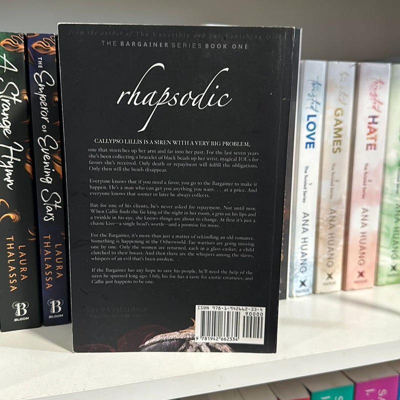 Rhapsodic (the Bargainers Book 1) OOP 