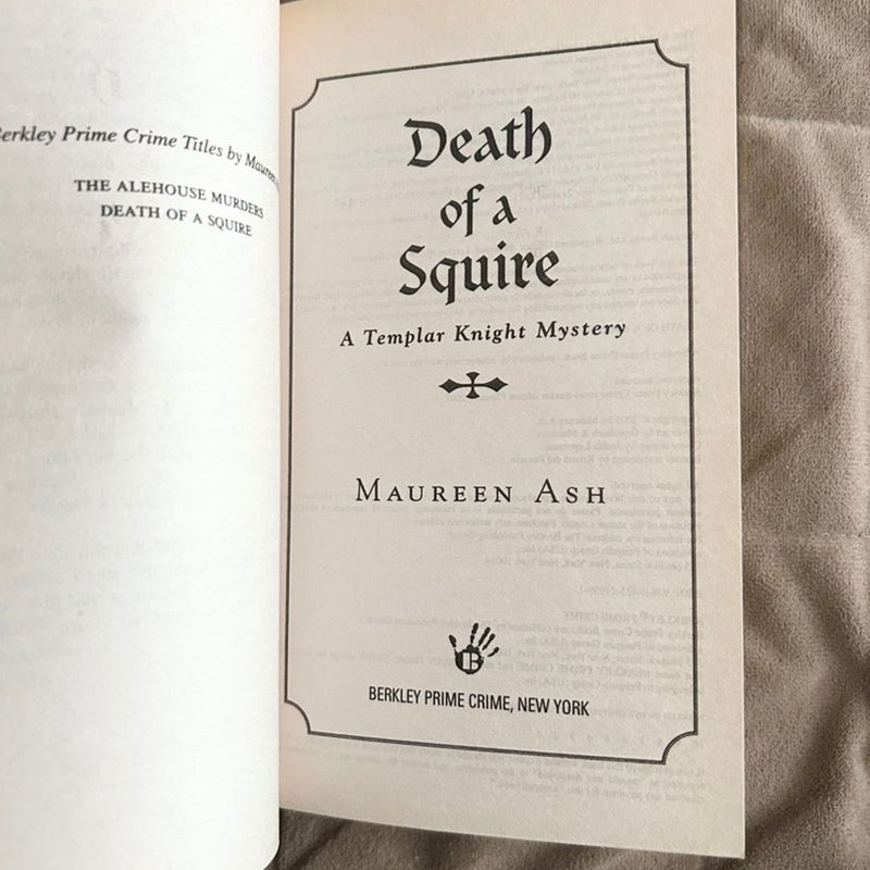 Death of a Squire