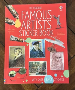 Famous artist, sticker book