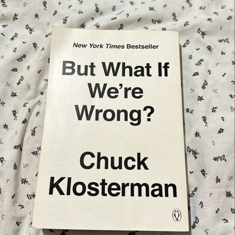 But What If We're Wrong?