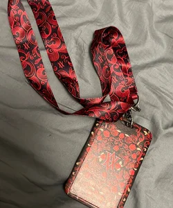 Vampire Academy lanyard and card holder