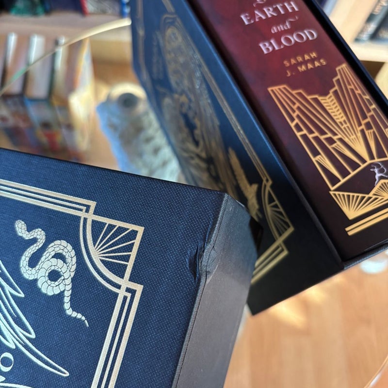 Fairyloot Exclusive Edition Crescent City Set House of Earth and Blood House of Sky and Breath