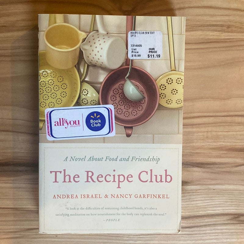 Recipe Club, the Walmart Ed: A Novel of Food and Friendship