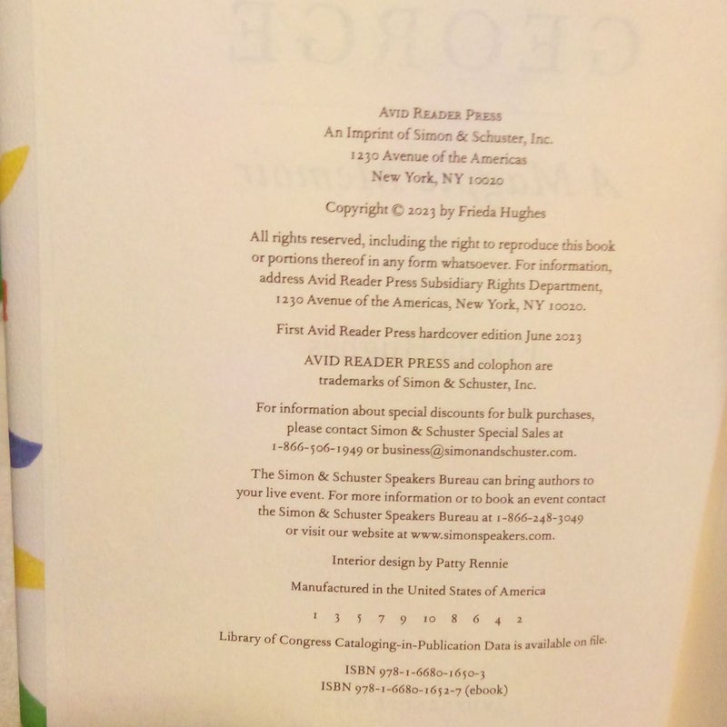 George - First Avid Reader Press Edition