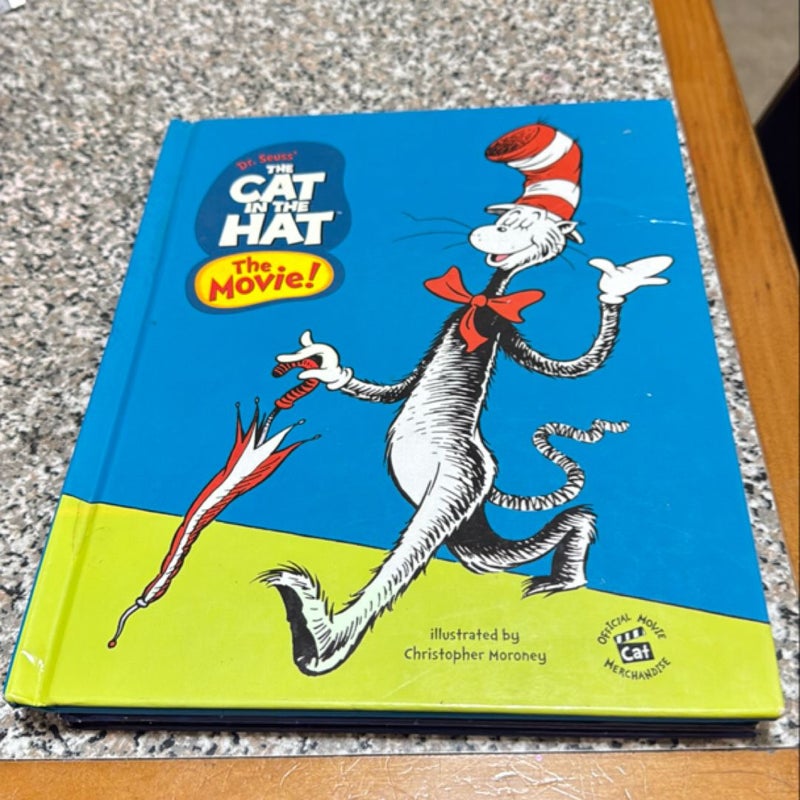 The cat in the hat the movie hardback book