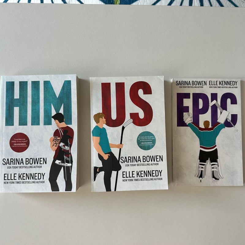 Him, Us and Epic by Sarina Bowen and Elle Kennedy