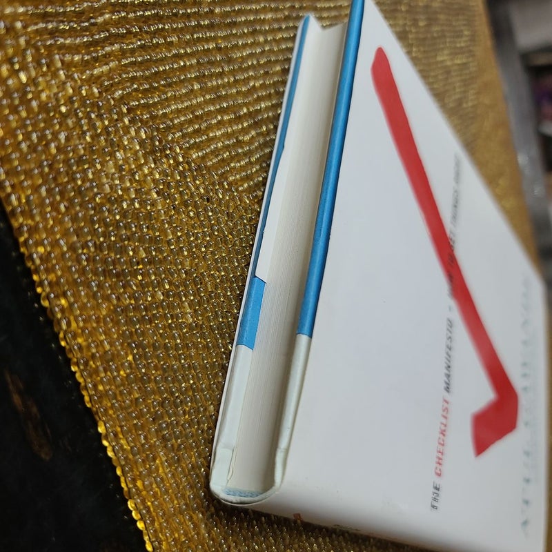 The checklist manifesto by atul gawande hardcover pangobooks