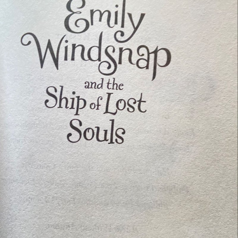 Emily Windsnap and the Ship of Lost Souls