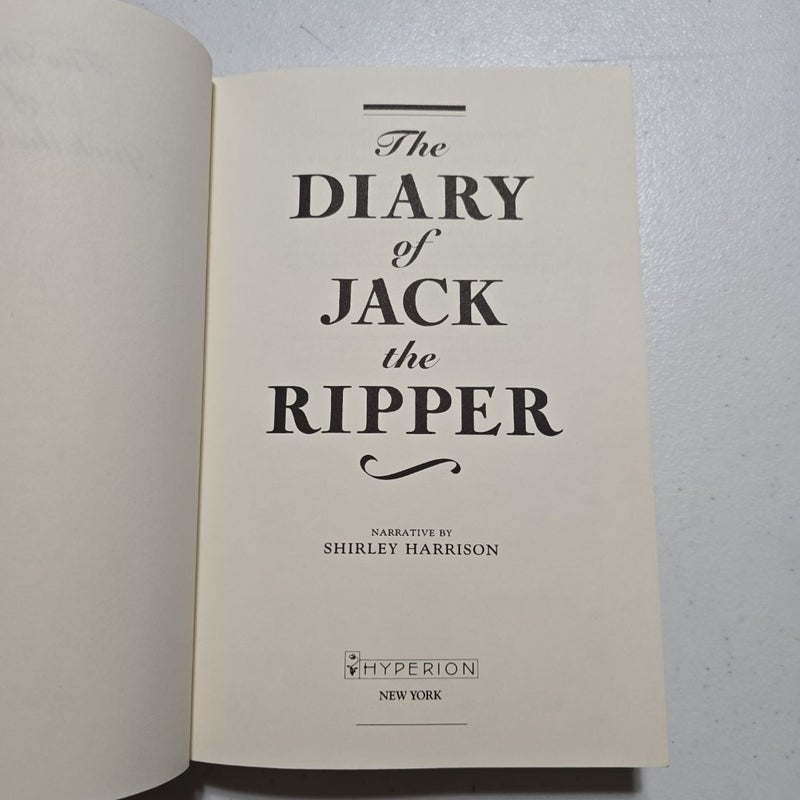 Diary of Jack the Ripper